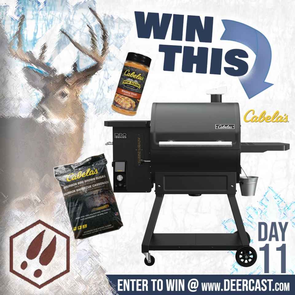 DeerCast 12 Days of Giveaways Day 11 Cabela s Pro Series Pellet Grill and Smoker